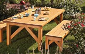 Garden Table Plans Diy Picnic Table