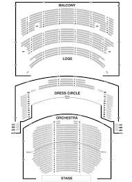 nederlander theatre seating chart