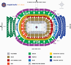 Air Canada Centre Seat Map Stadium Seat Numbers Online
