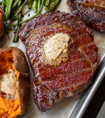 traeger reverse seared ribeye steaks