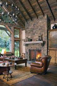 Decor Stone Fireplace Designs