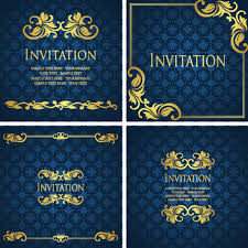 Birthday Invitation Card Background Free Vector Download 55 884
