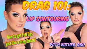drag queen makeup tutorial lip