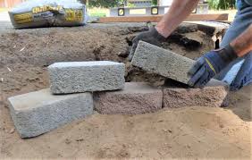 how to build a retaining wall with blocks