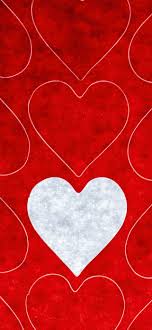 love hearts wallpaper 4k red white