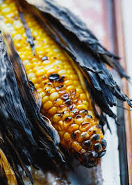 easy grilled corn on the cob with husk