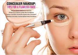 tips on how to apply concealer makeup