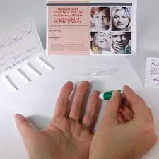home blood type testing kit 1 kit