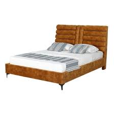 Plywood Upholstered Fabric Bed Frame