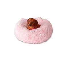 Pet dog cat calming bed warm soft plush round nest comfy sleeping kennel cave au. Pet Calming Bed Pupnaps Canada S Favourite Dog Bed