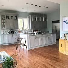 In situations where the cabinets don't quite meet the ceiling, many builders just call it a day. How To Decorate Above Kitchen Cabinets 20 Ideas