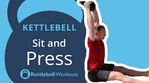 kettlebell sit and press great for