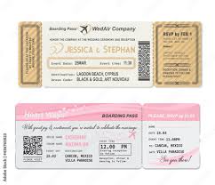 gift romantic travel flight ticket