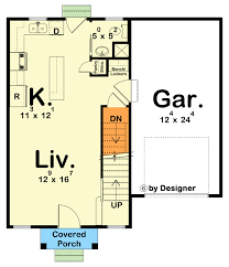 30 Foot Wide House Plan Under 1300