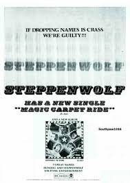 1968 steppenwolf magic carpet ride