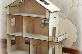 Laser Cut File Plan Doll House For