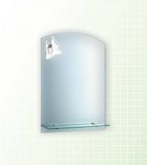 Огледало за баня с вградено led осветление стъклена лавица размер: Ogledalo Za Banya Model Fh303 Y