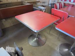 reclaimed red american style diner