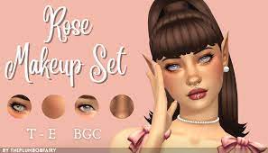 rose makeup set sims 4 studio