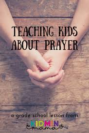 teaching kids about prayer kidmin mama