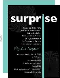 Cheap Surprise Birthday Invitations Invite Shop