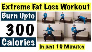 10 minutes extreme fat loss workout