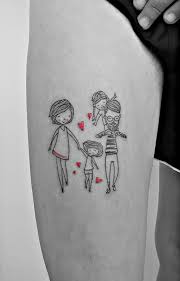 Tatuagem feminina em homenagem a filha. Tatuagem De Familia 90 Opcoes Para Registrar Todo O Seu Amor