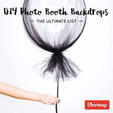 diy photo booth backdrops the ultimate