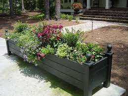 garden planter boxes large patio planters