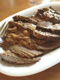 Beef gravy, lipton onion soup mix, mushrooms, black pepper, beef brisket and 1 more best beef brisket in the world food.com bay leaf, olive oil, ground white pepper, ketchup, carrots, salt and 11 more Easiest Melt In Your Mouth Onion Soup Mix Brisket Pams Daily Dish