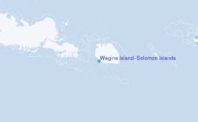 Wagina Island Solomon Islands Tide Station Location Guide