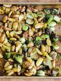 What do you eat with roasted brussel sprouts?