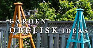 12 Creative Garden Obelisk Ideas