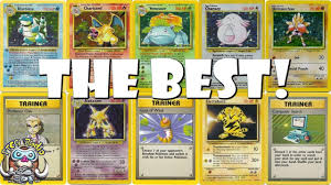 Real charizard pokemon card packs! The Best Original Pokemon Cards Top 10 Youtube