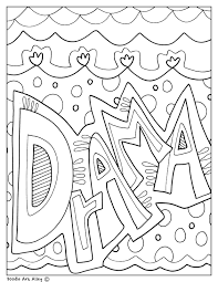 The Arts Coloring Pages And Printables