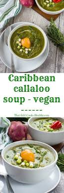 caribbean callaloo soup vegan style