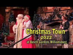 christmas town 2022 busch gardens