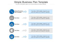 Simple Business Plan Template Ppt