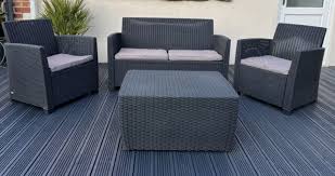 allibert patio garden furniture sets