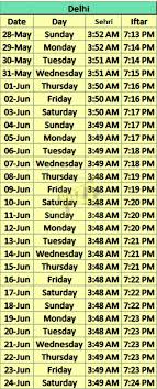 Ramzan Time Table 2017 Download Ramadan Schedule In Pdf