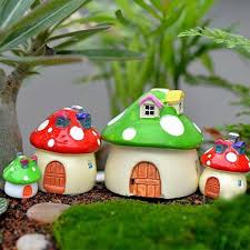 Mushroom House Fairy Toys Miniature