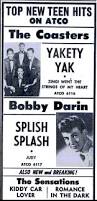 Image result for yakety yak the coasters trade ad