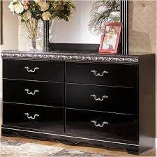 Chairs with soft, silky velvet upholstery; B104 31 Ashley Furniture Constellations Black Bedroom Dresser