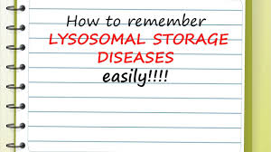 how to remember lysosomal storage
