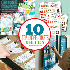 Chores Charts For Kids The 36th Avenue