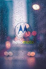 motorola on a rainy day wallpaper