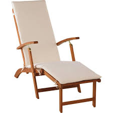 Wooden chair recliner on alibaba.com are available in a number of attractive shapes and colors. Buy Argos Home Wooden Sun Lounger With Cushion Cream Garden Chairs And Sun Loungers Argos