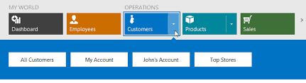 tile bar winforms controls