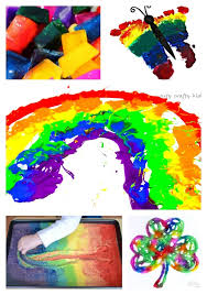 20 rainbow kids art projects arty