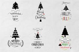 Merry Christmas Wish Svg Bundle Clipart Graphic By Smmrdesign Creative Fabrica